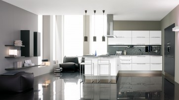 Order your Complete Kitchen - Contemporary High Gloss White 2