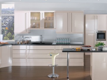 Order your Complete Kitchen - Contemporary Gloss Latte
