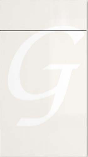 Brand New Replacement 18mm  White Gloss Italian Kitchen Doors