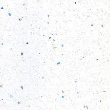 Countertop Worktop - WHITE SPARKLE STONE  - GLOSS FINISH