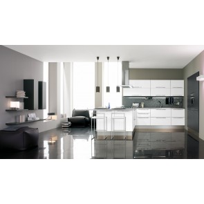 Order your Complete Kitchen - Contemporary High Gloss White 2