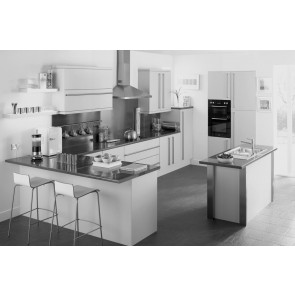 COMPLETE KITCHEN OFFER Urban Cream Slab Doors - 4 Year Guarantee