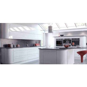 Vivo White Gloss Slab Door